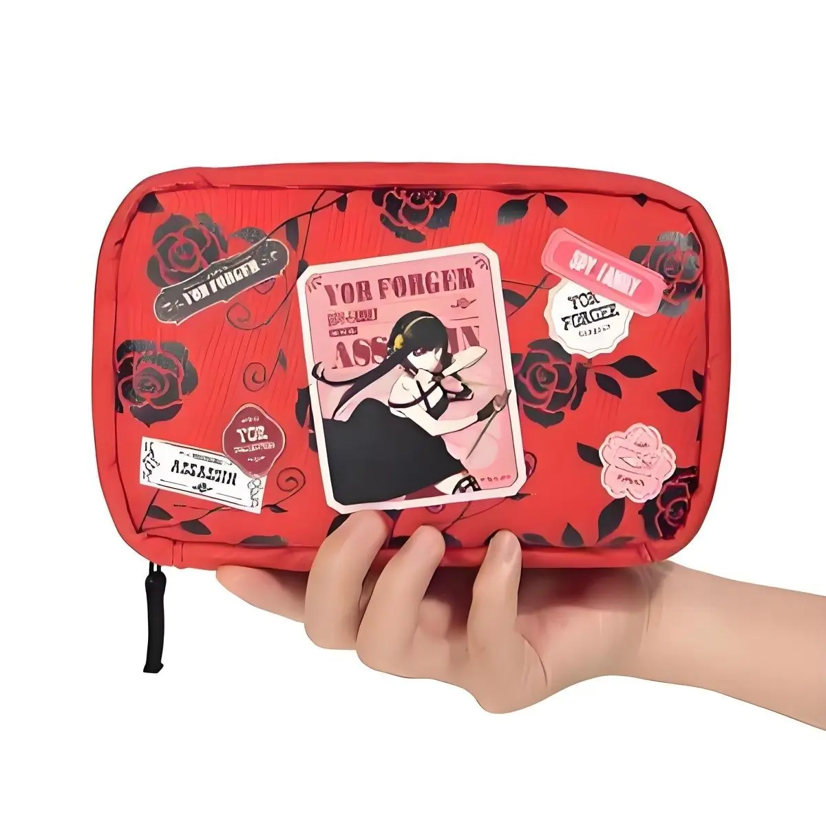 

Spy X Family Collaboration Handheld Storage Cute Cartoon Makeup Bag Portable Coser Internet Celebrity Anime