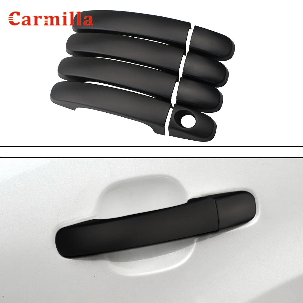 Car Door Handle Protector Cover Doors Handle Covers Accessories Fit for Ford Everest Ranger Wildtrak T6 T7 2017 2016 2018 2019