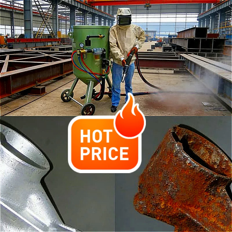 Commercial Sandblasting Machine To Clean Paint Super Engineer Sandblasted Robot Sandblasting Blasting Attachment Customized Sale