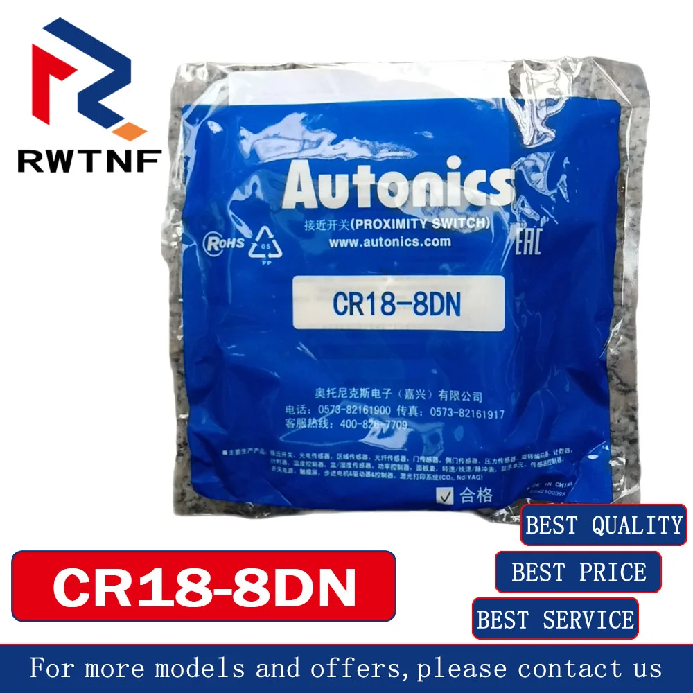 Brand New Genuine CR18-8DN AUTONICS NPN Capacitive proximity sensor,100% original warehouse stock