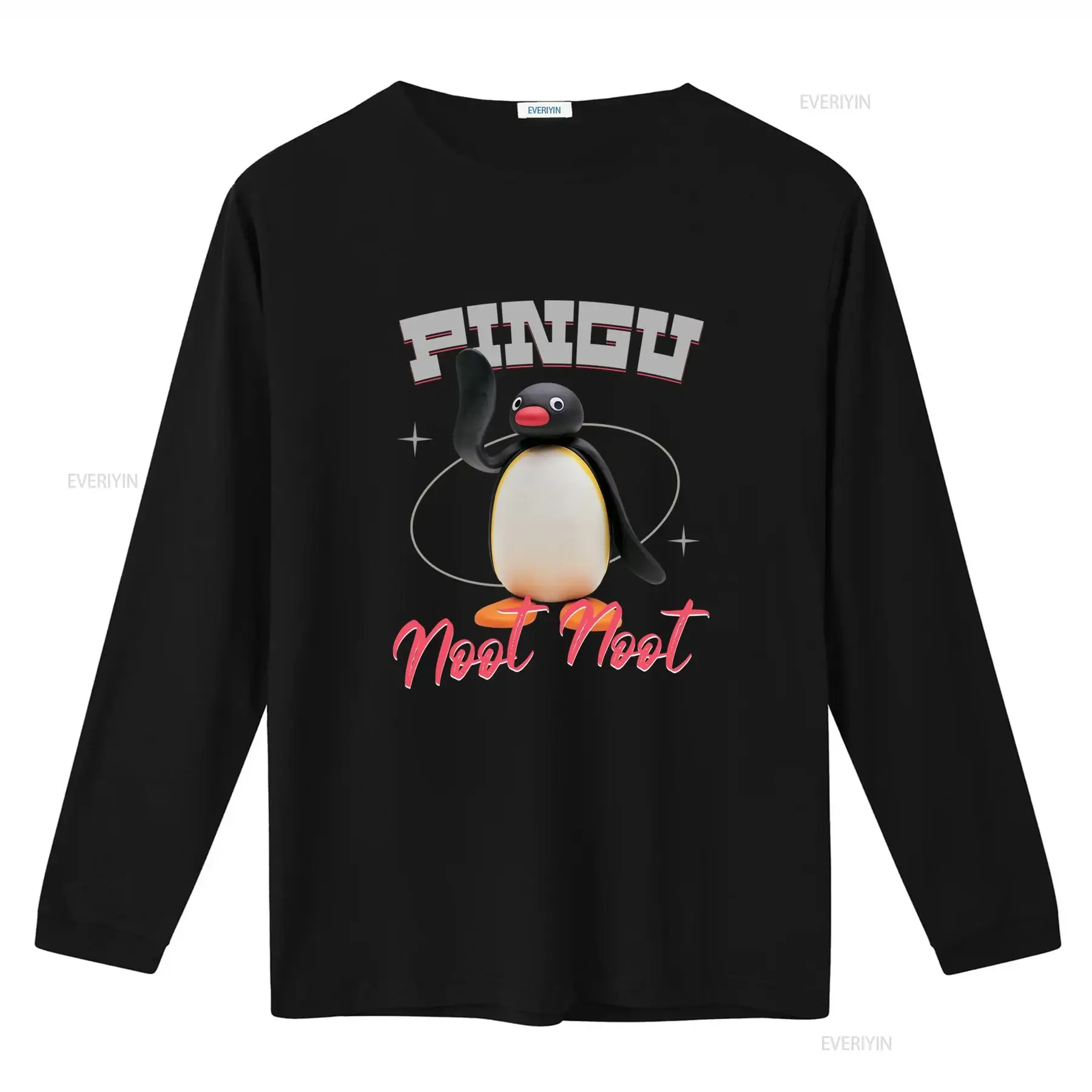 Pingu Funny Cartoon Kids Tv Noot Classic Show T Shirt Adorable Penguin Design Perfect for Young Fans vintage Washed Stylish