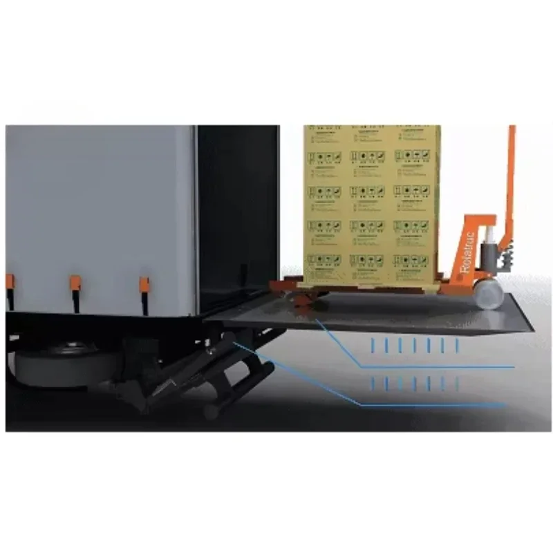 Hot selling foldable Truck tail lift hydraulic steel truck tail gate lift