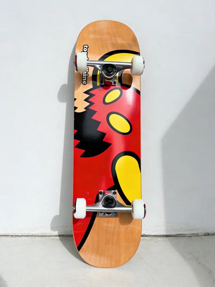 

Brand Skateboards Toy Machine Skateboard Street Skateboard Complete Maple Double Concave Deck 8 Inch Double Kick Adult Board