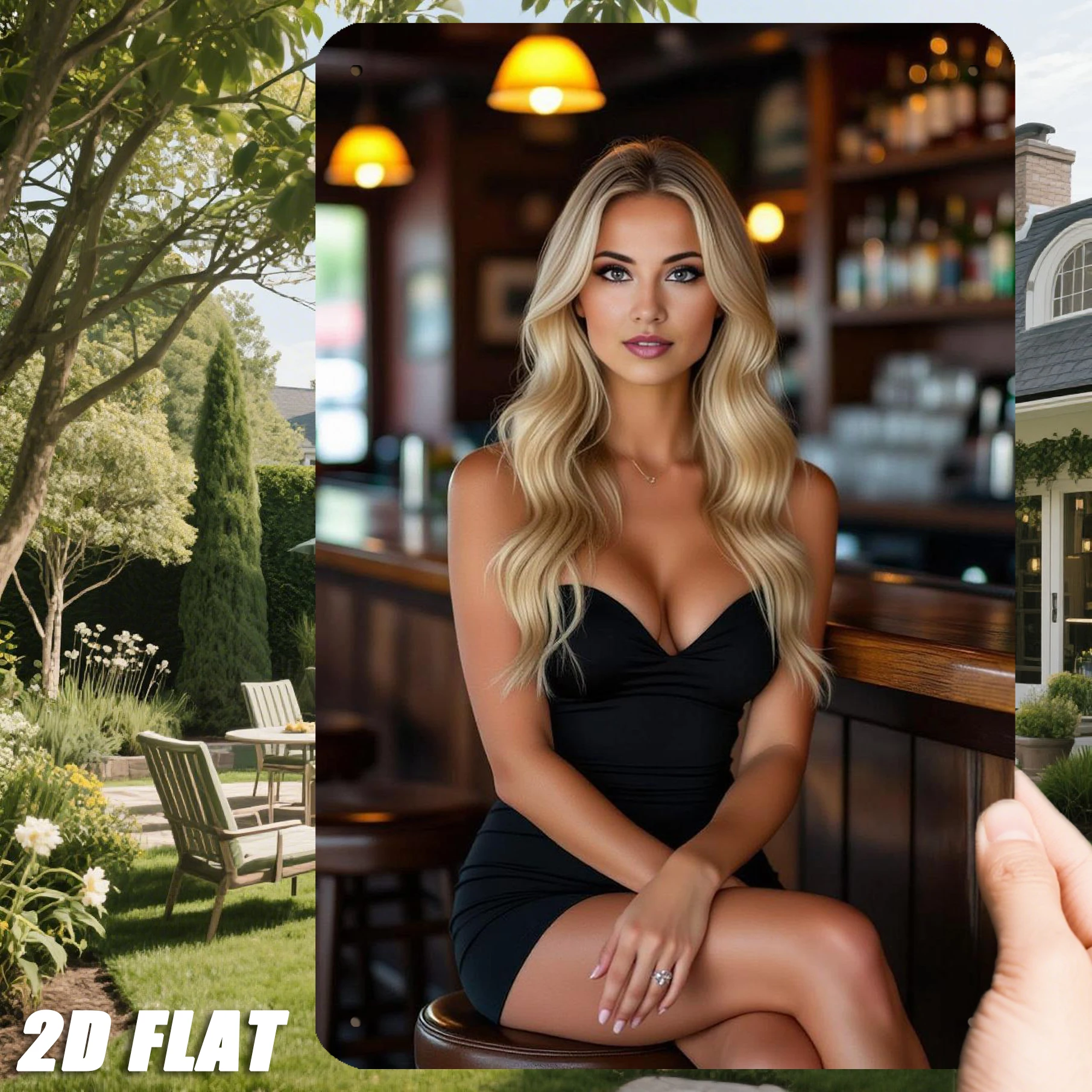 Vintage Metal Wall …