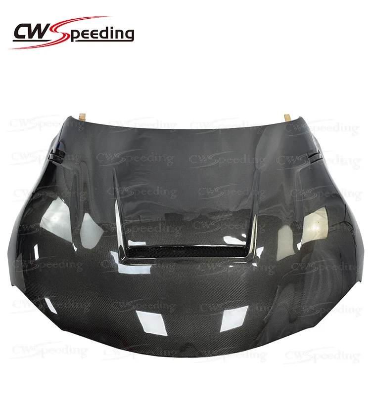 CWS STYLE CARBON FIBER ENGINE HOOD BONNET FOR 2020 TOYOTA SUPRA A90