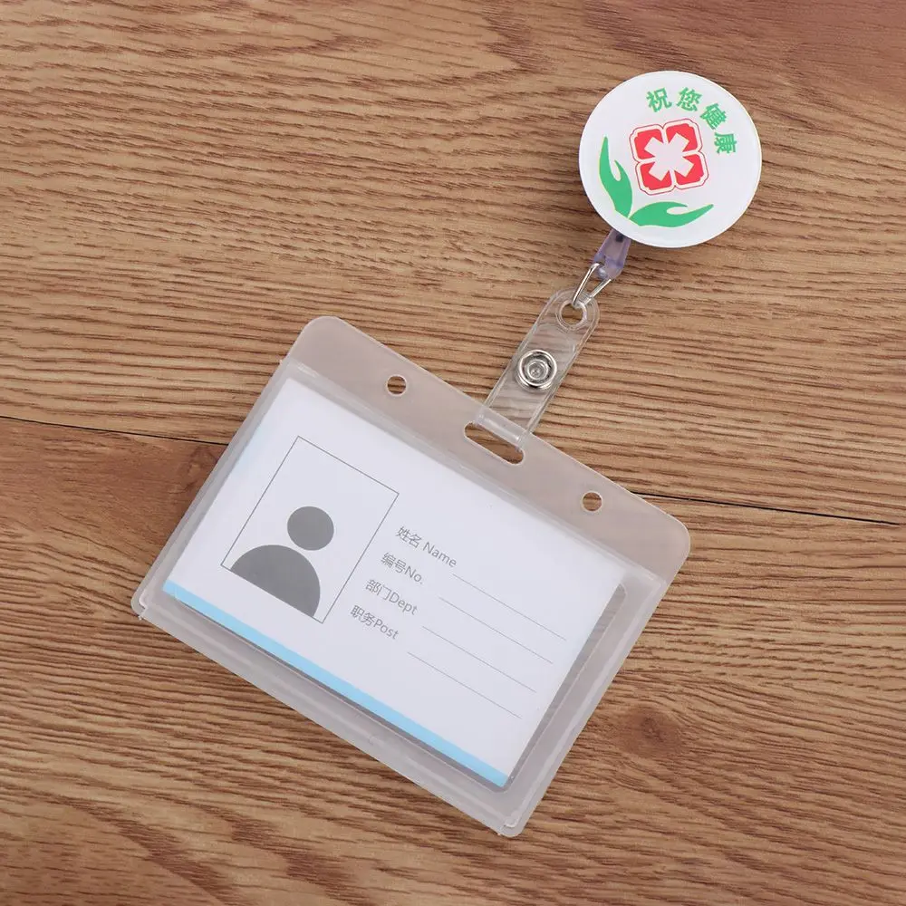Cute Retractable Name Tags Nurse Doctor with Retractable Reel ID Badge Holder Badge Holders Business Work Card