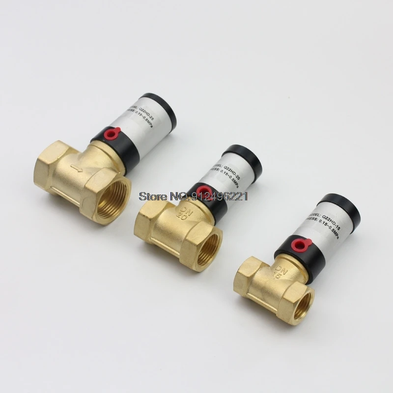 Pneumatic Fluid Air Control Valve Q22HD-15 Q22HD-20 Q22HD-25 Q22HD-50