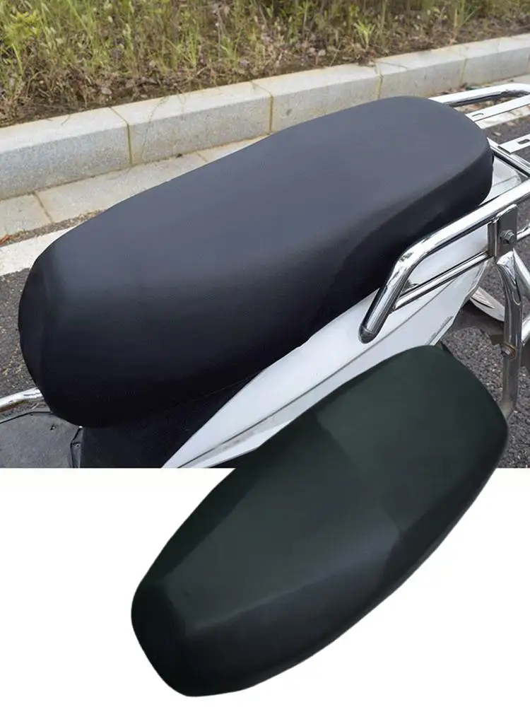 AliExpress For Motorcycle E-Bike All Season Universal Electric Vehicle Seat Cover Waterproof PU Leather with Sun Protection Heat Insulation