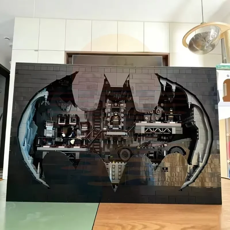 2026 Home Decoration 3981pcs Hero Bat Shadow Puppetry Box Model Ornament Toy Adult Christmas Birthday Gift
