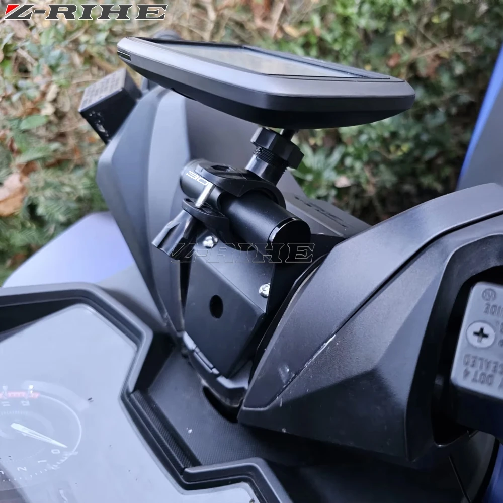 For Honda Forza 125 250 300 350 NSS Forza300 Forza350 NSS350 2018 - 2026 Mobile Phone Holder Stand GPS Navigation Plate Bracket