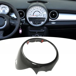 Carbon Fiber Style Central control instrument panel Frame Trim for Mini Cooper R54 R55 R56