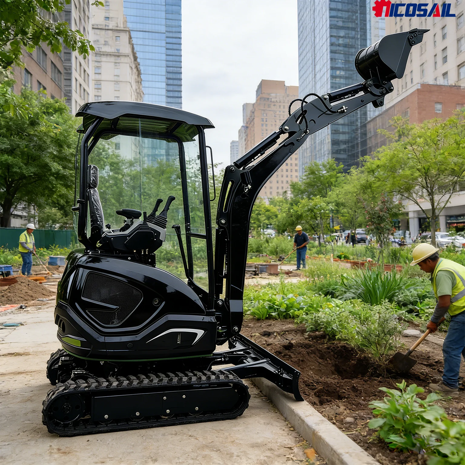 

2.2 Ton Mini Excavator CE Euro 5 Compact Crawler Excavator with Low Fuel Consumption