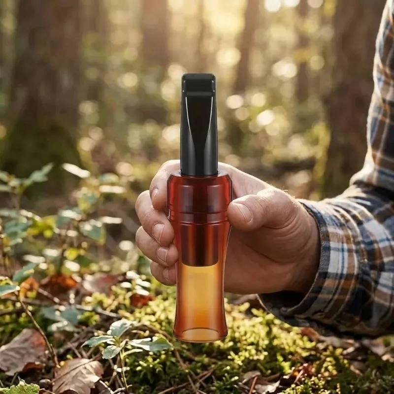 Outdoor Bird Attracting and Field Hunting Activities Whistle Decoy Sound Imitation Crow Lure Whistle Bionic Whistle Crow Caller