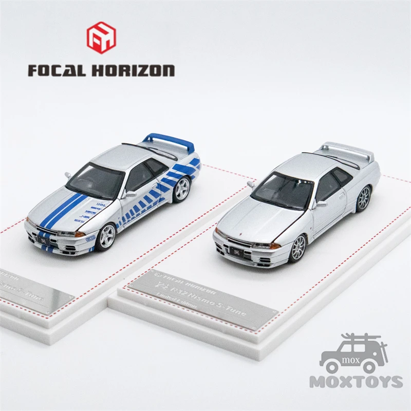 

Фокусный Horizon FH 1:64 Skyline GT-R R32 Nismo S-Tune limited999 литая модель автомобиля