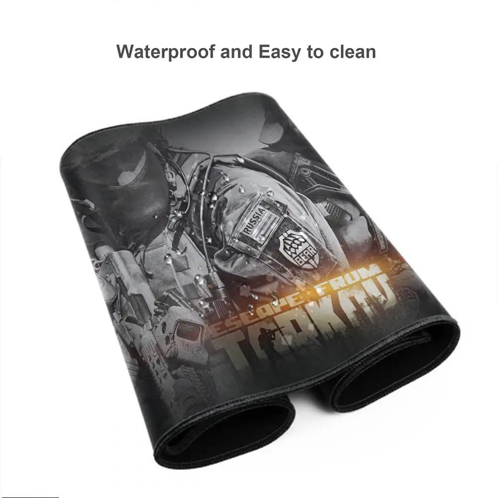 الهروب من Tarkov Mousepad Gamer Deskmat ماوس الوسادة 900x400 ملحقات سطح المكتب Xxl الألعاب أنيمي تمديد مكتب الكمبيوتر كبير Mause