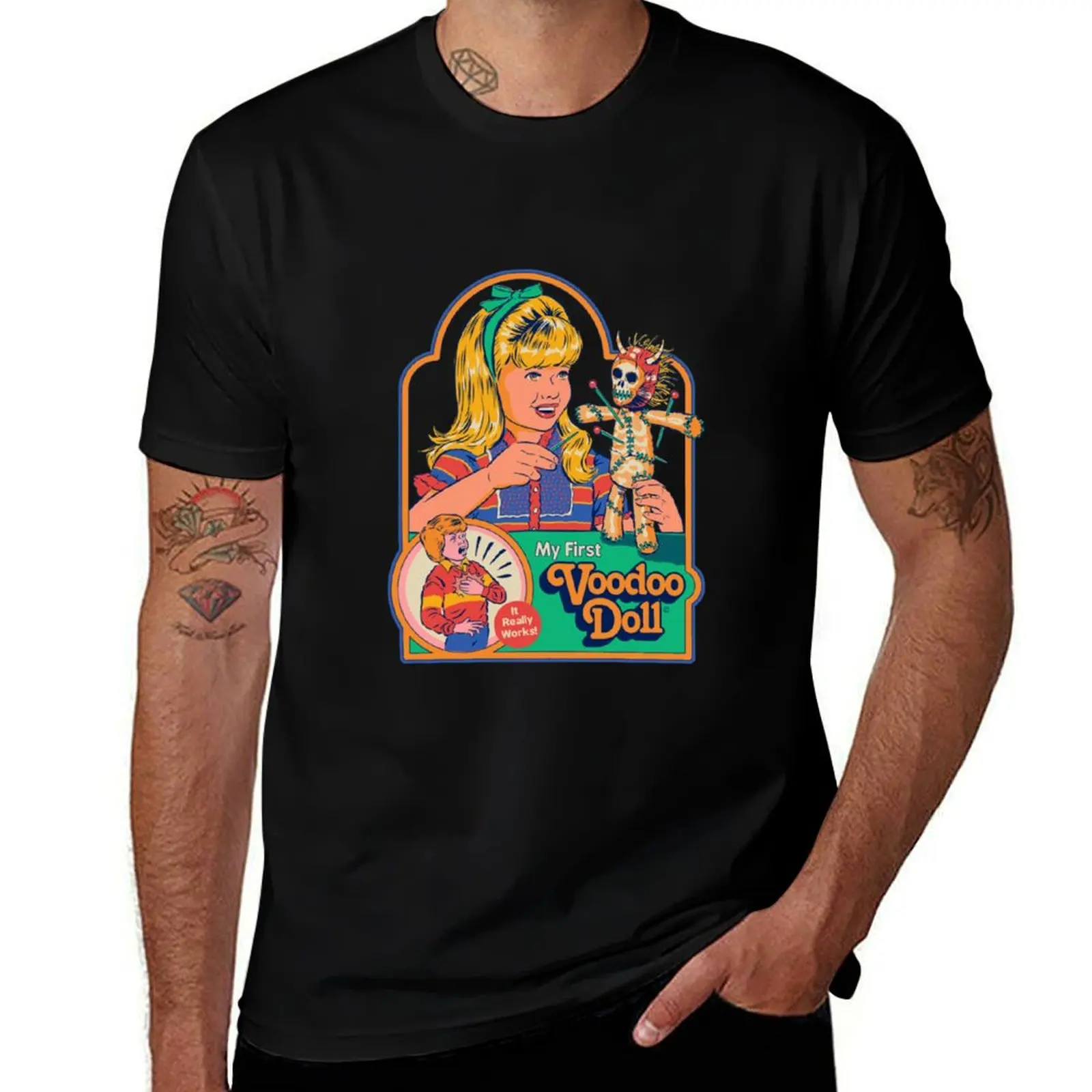 My First Voodoo Doll T-Shirt cotton t shirt man T-Shirt