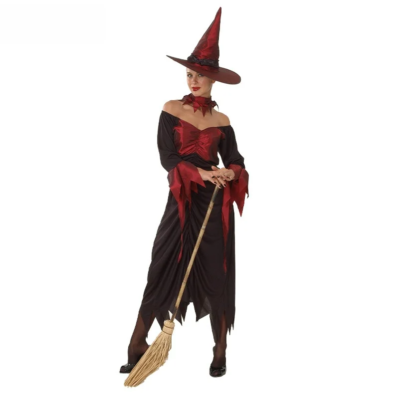 الكبار هالوين الساحرة غيبوبة زي مثير شبح العروس الدكتور المرأة التقليدية العرقية مرحلة الأداء الملابس