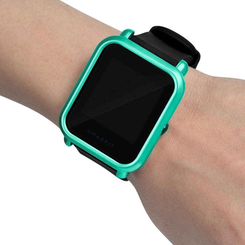 Watch Protective Case Compatible For Xiaomi Huami Amazfit Bip Youth, PC Material Case+Screen Protector-A36G