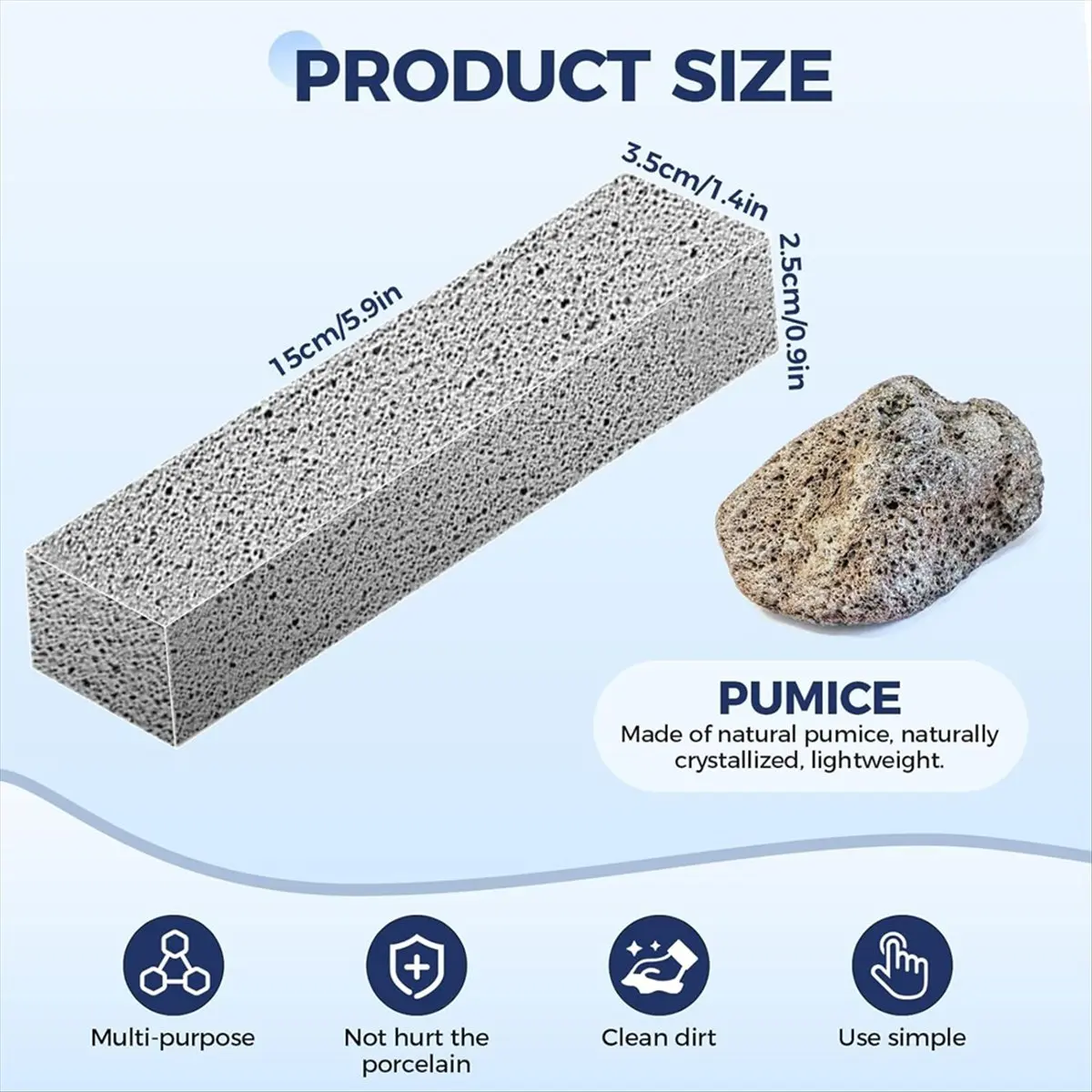 2026 + 21 Pack Pumice Stone for Toilet Bowl Cleaning, Powerfully Cleans Hard Water Rings,Suitable for Bathtubs,Pool,Sinks Grill