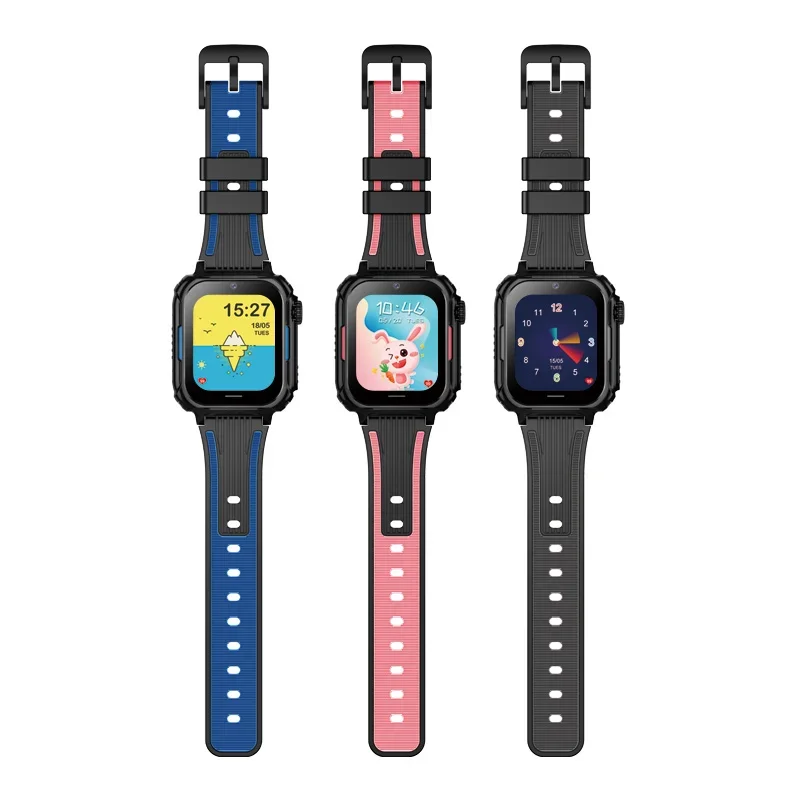 4G SIM Card Smart Kids GPS WIFI Trace Location Child Student Smartwatch Camera Voice Monitor Video SOS Call SMS Phone Watch