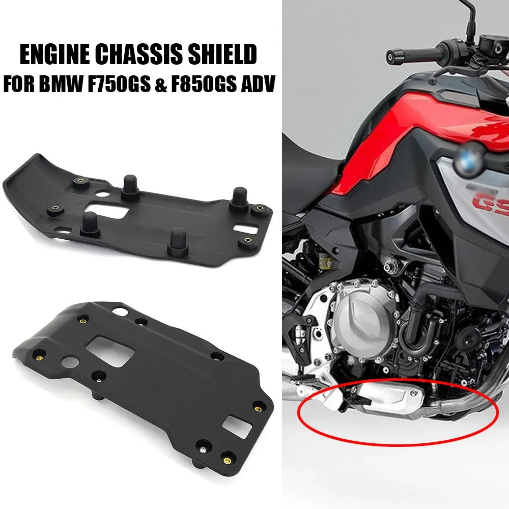 

Motorcycle Accessories Engine Spoiler Lower Fairing Body Bellypan Protector Guard Chassis Shield FOR BMW F850GS ADV F750GS