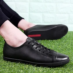 big size 47 Men Shoes Genuine Leather Breathable Male Loafers Man Driving Casual Shoes lace up Soft Footwear Male Krasovki shoes