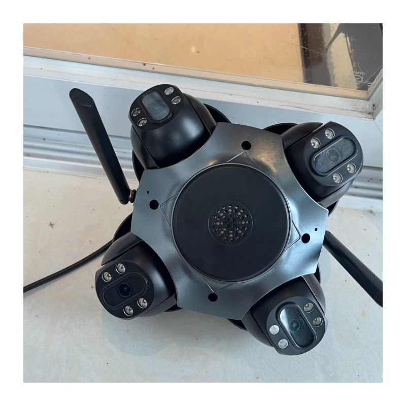 

Outdoor Infrared 20MP Wifi Security Cameras Two Way Audio 4 Lens 4 Screens HD 1080p CCTV Wireless Video Surveillance IP Camera