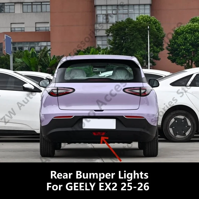 

Suitable For GEELY EX2 25-26 Rear Bumper Lights,Rear Center Lights,Fog Lights,Middle Bumper Lights