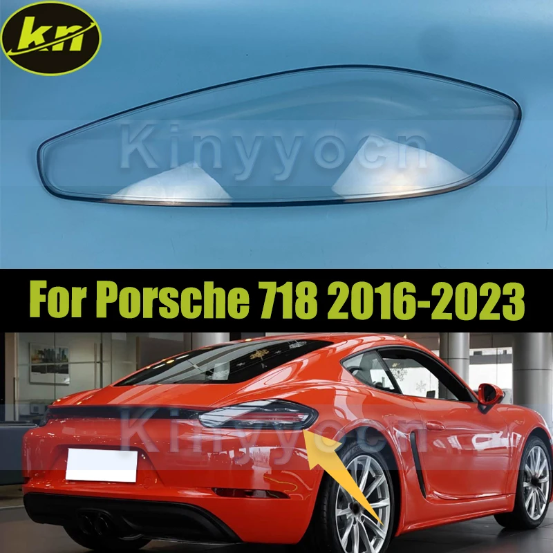 

Корпус заднего фонаря для Porsche 718 2016 2017 2018 2019 2020 2021 2022 2023 Замена корпуса стоп-сигналов Авто задняя крышка корпуса