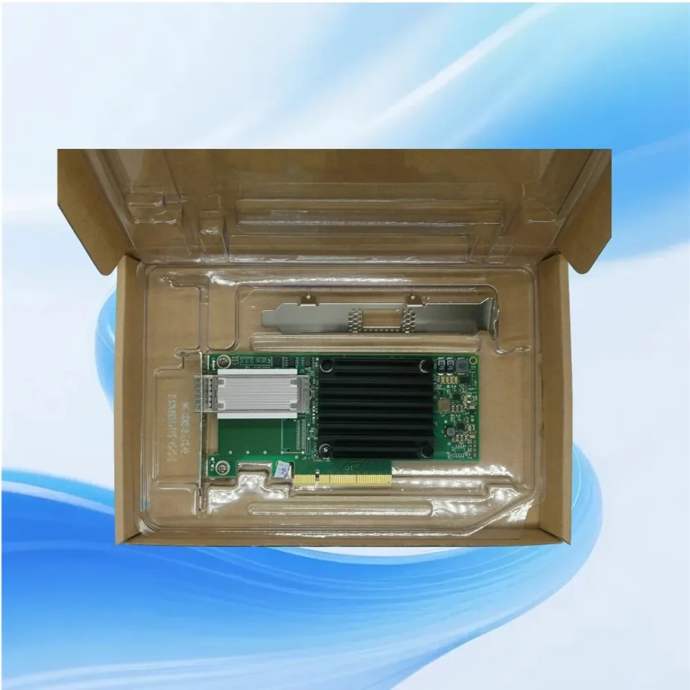 MCX413A-BCAT 40/56GbE Single Port QSFP28 PCIe x8 NIC, ConnectX-4 EN w/ RDMA RoCE