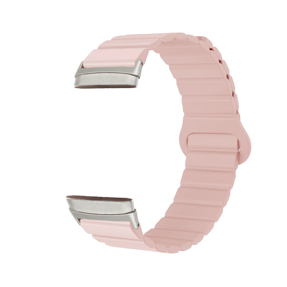 

Fitbit Versa 2/3 Smart Watch Band Magnetic Quick Release Strap Soft Durable Silicone Lightweight Waterproof for Men & Women