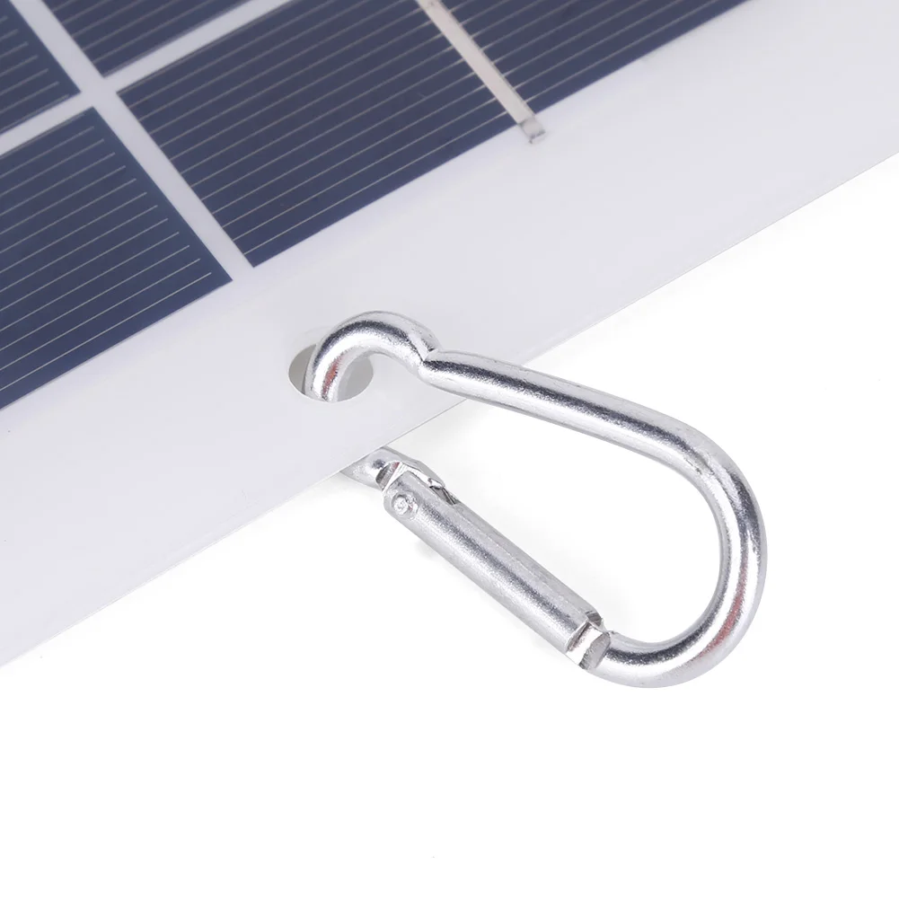 شاحن بطارية USB مقاوم للماء ، لوح شمسي 10 واط ، 5 فولت ، 900MA ، خفيف الوزن ، مقاوم للخدش ، للسياحة والتخييم والمشي لمسافات طويلة والإخراج