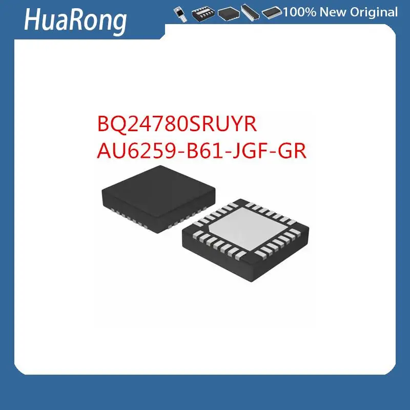 5 قطعة/الوحدة BQ24780S BQ24780SRUYR AU6259-B61-JGF-GR AU6259 QFN28