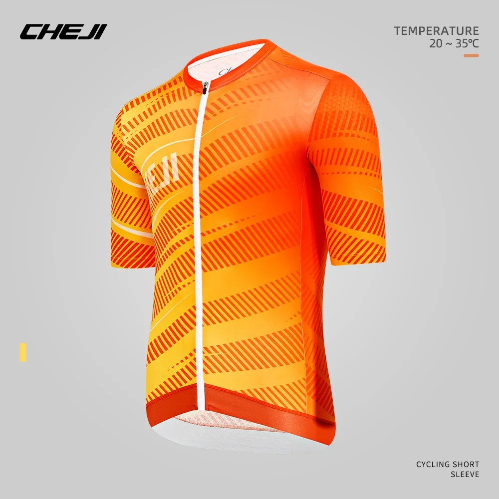 

Cheji Cycling Jersey Men's High Quality Short Sleeve Man Cycling Maillot