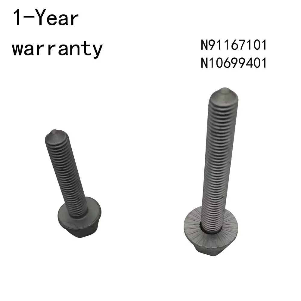 

2Pcs Support screw of the subframe N91167101 N10699401 For VW Touran Bora Caddy Golf Passat Audi A3 S3 Skoda Kushaq Octavia