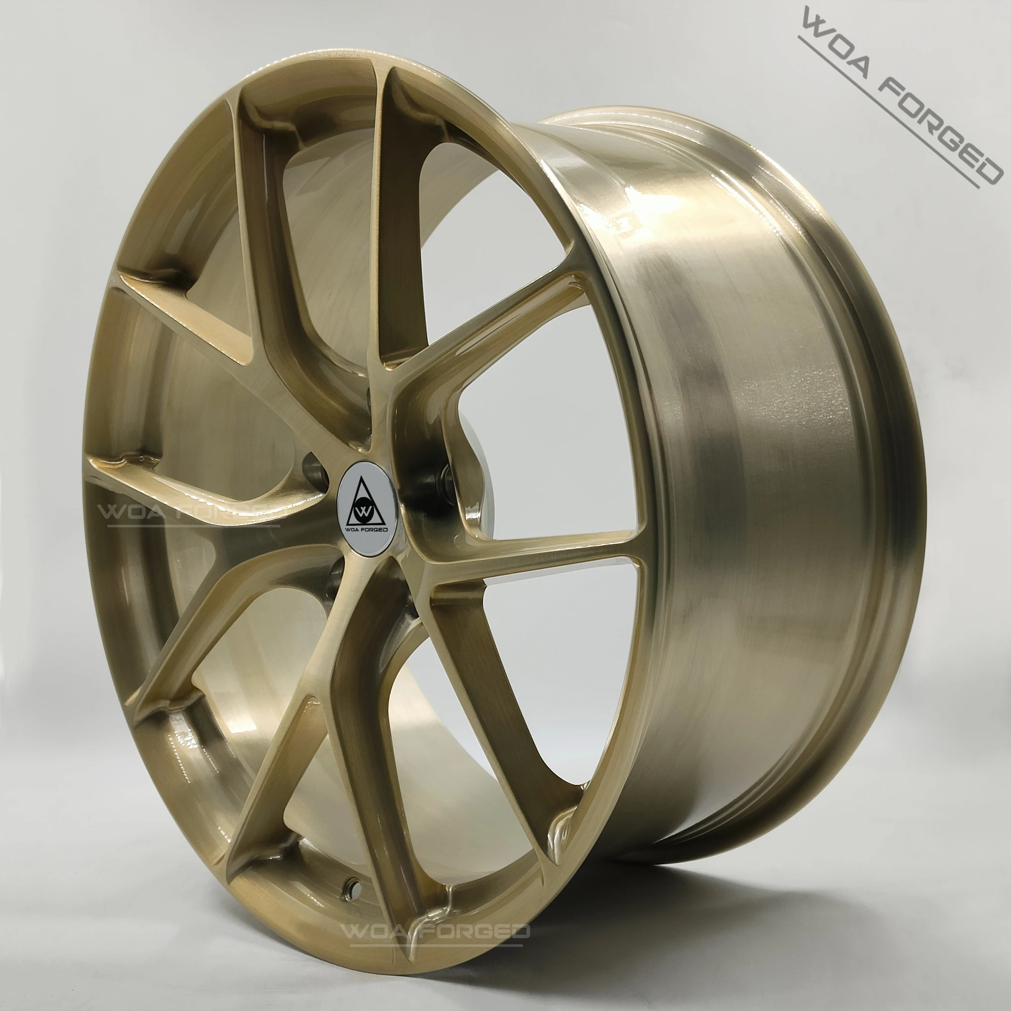 

Chrome 6061T6 Brushed Forged Concave Car Wheels P101 for BMW AUDI Tesla Rim 5x114.3 5x130 5x120 Spoke Wire Passenger Car Wheels