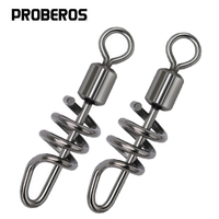20Pcs Bait Pin Duo Lock Link Quick Change Fishing Crankbait Clips Fast Snap Fishing Lure Connector Stainless Barrel Swivel Lure