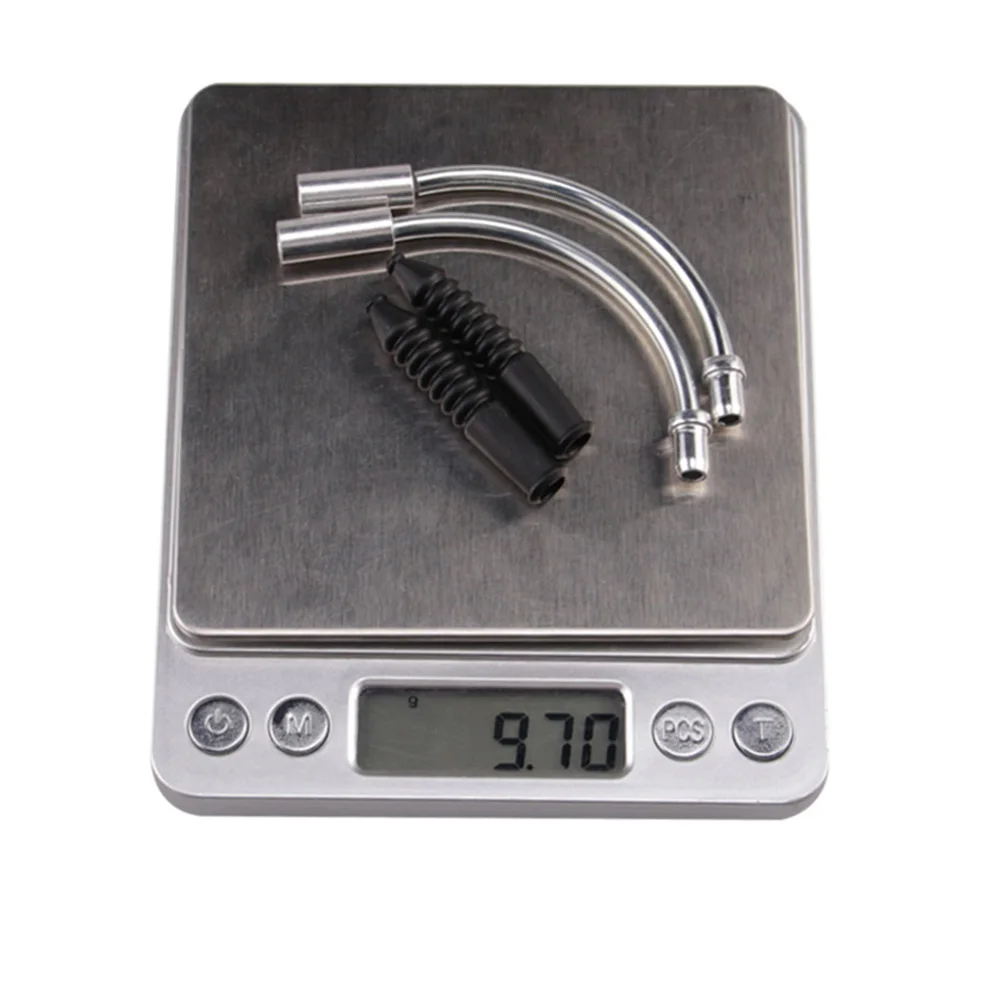 10 مجموعات دراجة الفرامل الخامس الفرامل المعكرونة وخرطوم مطاطي سهلة الفك وتثبيت الغبار الغبار مقاومة للاهتراء