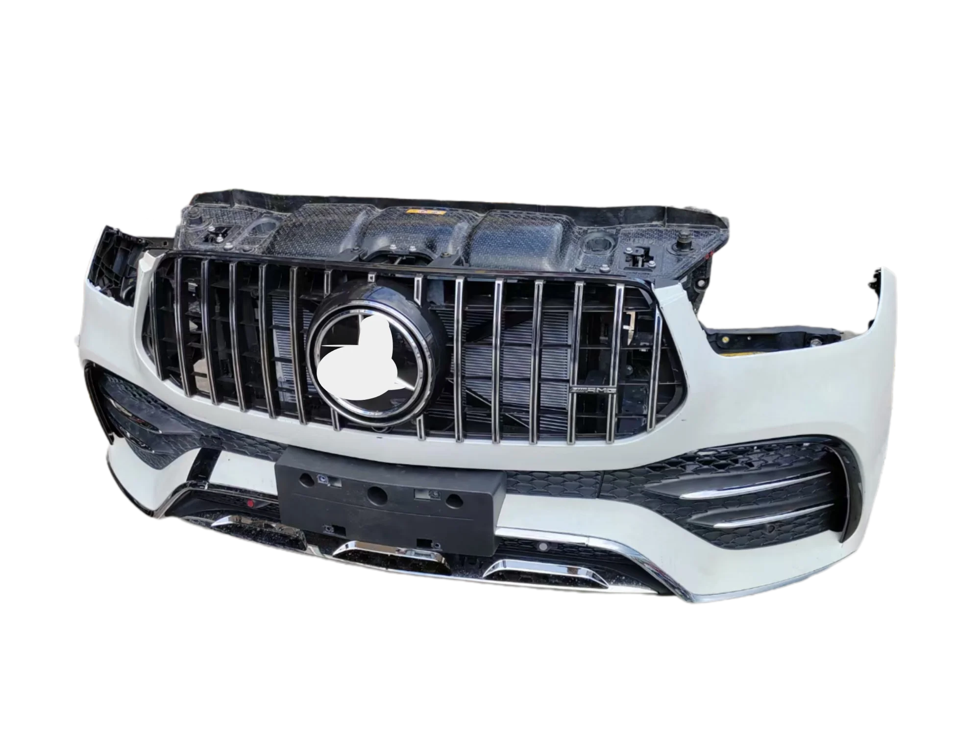 مناسبة للمصد الأمامي لسيارة Mercedes Benz GLE W167 X167، المصد الأمامي الأصلي عالي الجودة