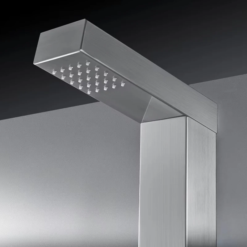 Swimming Pool and Garden Solar Outdoor Shower Column with Shower Head 316 Stainless Steel Outdoor Shower S307