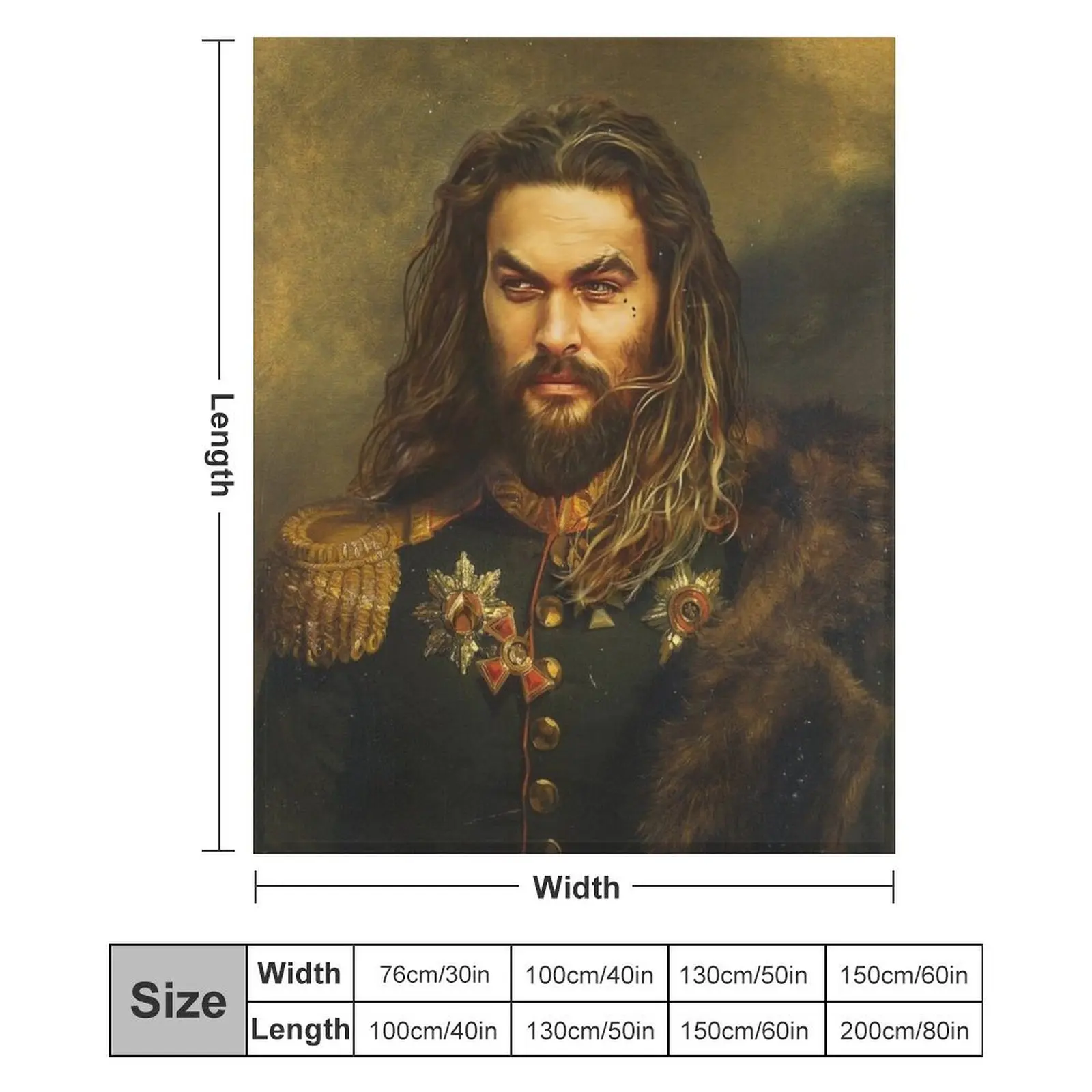 Jason Momoa - replaceface Throw Blanket Bed Fashionable Blankets For Baby Bed linens for winter Blankets