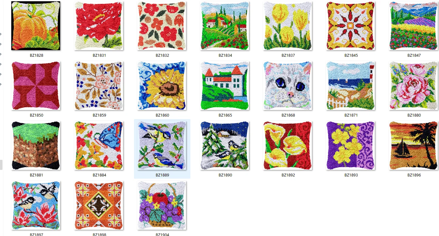 

Комплект крючков для защелки пчелы, ковер с печатью на холсте ZD694 ручная деятельность Xaoppakket, сделай сам, ковер, вышивка, ручная работа, Seaboat