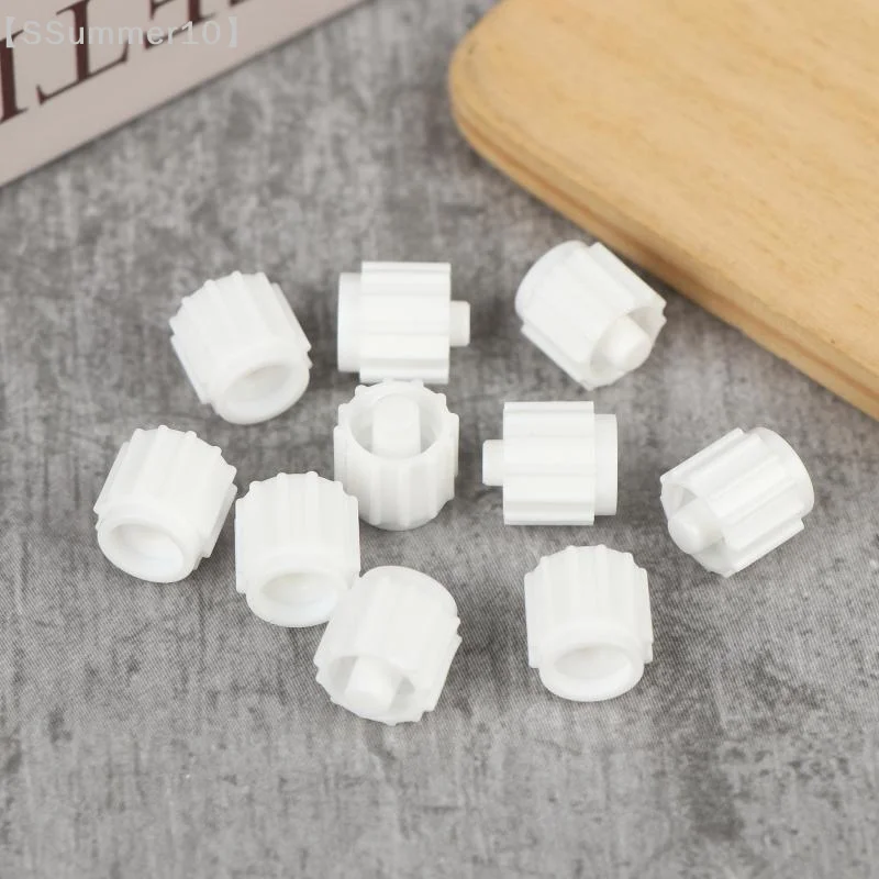 

【SSummer10】10Pcs Male Luer Lock Plug for Syringe - ABS Plastic Air Valve Pipe Dispensing Glue Connector End Cap Adapter【SS】