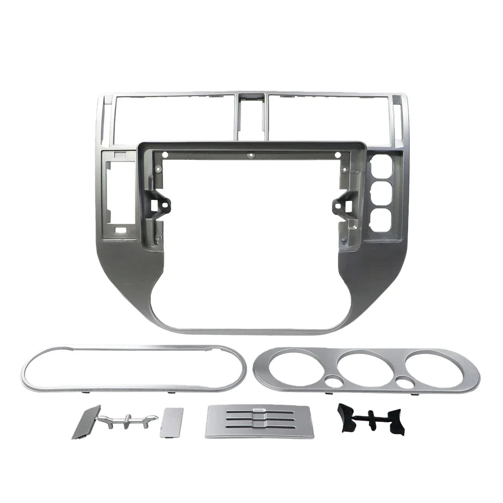 

Silver Navigation Bezel Custom Navigation Trim Panel Replacement Trim Wear-resistant Non-deformation Quick Install