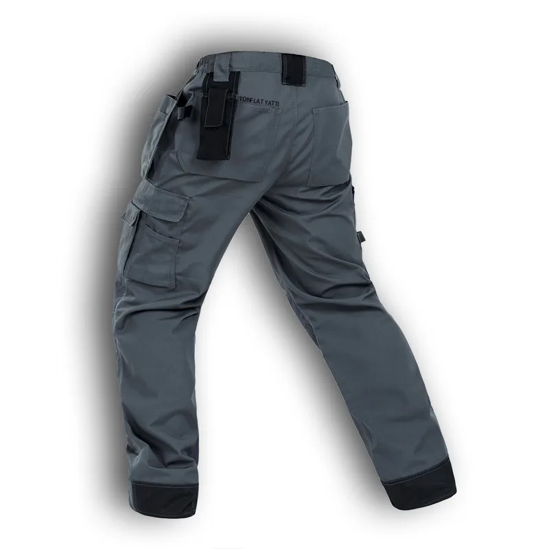 Men Multi-pocket Machine repair Cargo Pants Outdoor Work Pants Wear-resistant Pants Worker's Trousers Workshop Uniforms 5XL