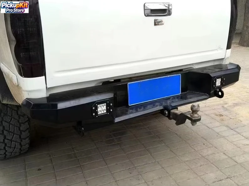 

Navara D22 Pickup Bumper Heavy-Duty Steel Rear Protection Anti-Corrosion
