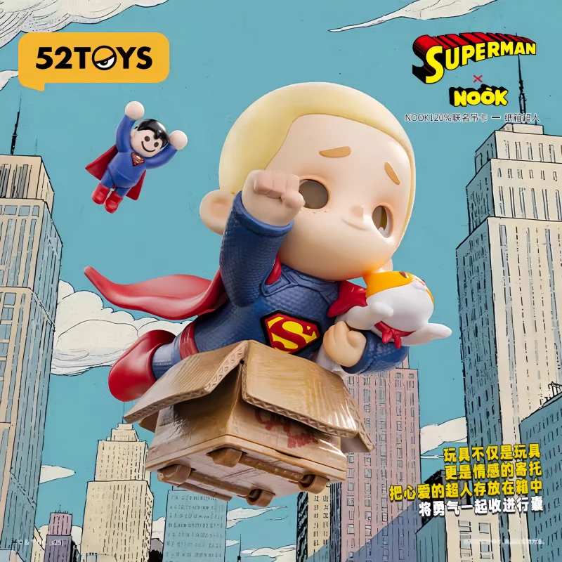 

New Sale Original 52toys Nook Collaboration-Box Super Men Limited Edition Figures Model Trendy Toy Ornament Gift Surprise Toys
