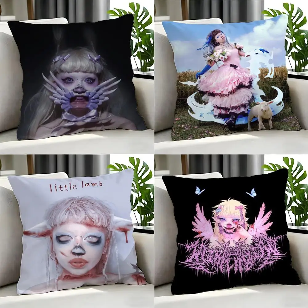 comic Jazmin Bean Cushion Cover Cushion Cover 4Pcs 50x50 45x45 40x40 Pillowcase Decorative Sofa Home Decor