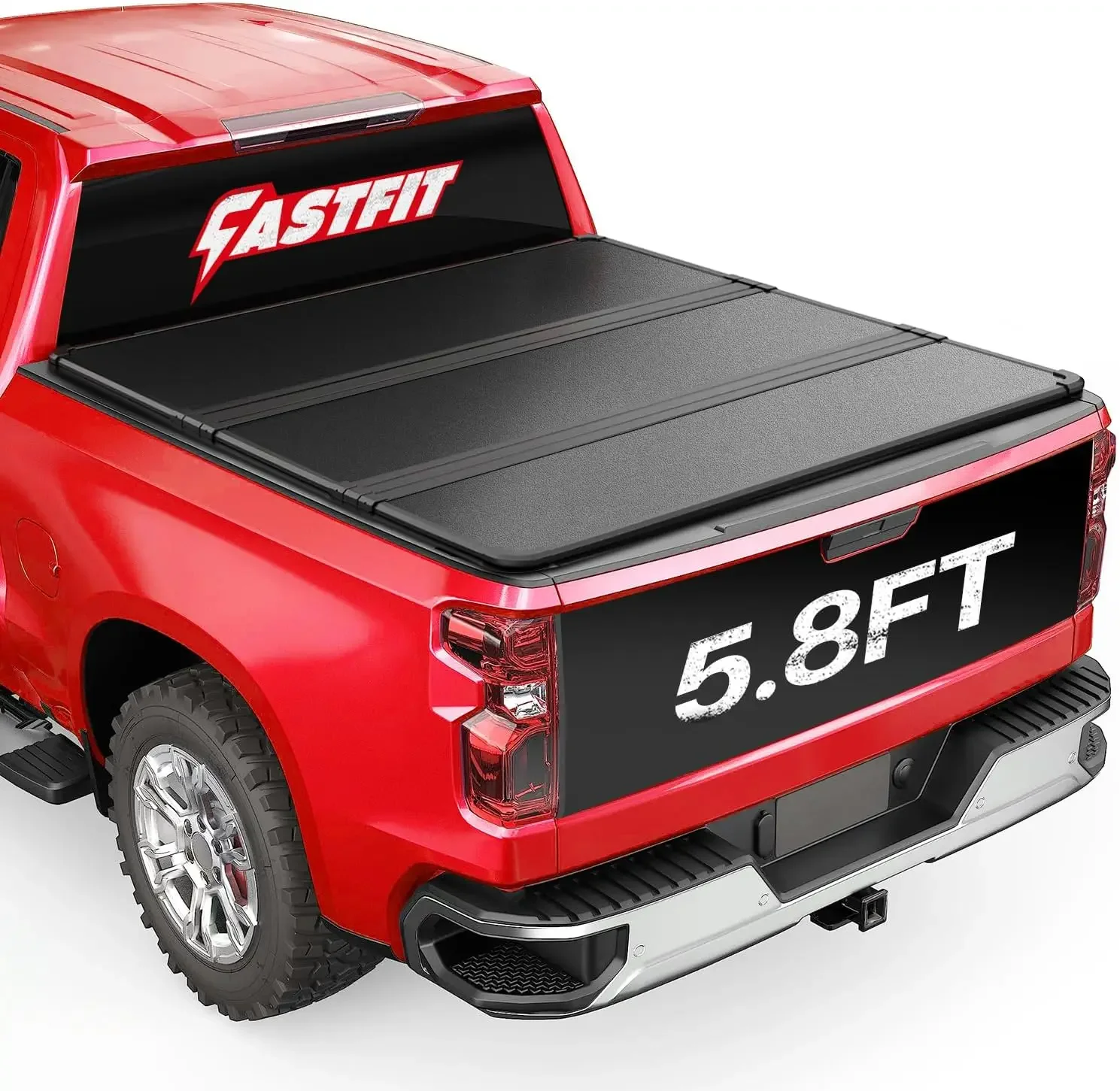 Cover Fits 2019-2024 Chevy Silverado/GMC Sierra 1500 with 5.8ft (69.9in) Truck Bed | Not Fits CarbonPro Bed | On Top |