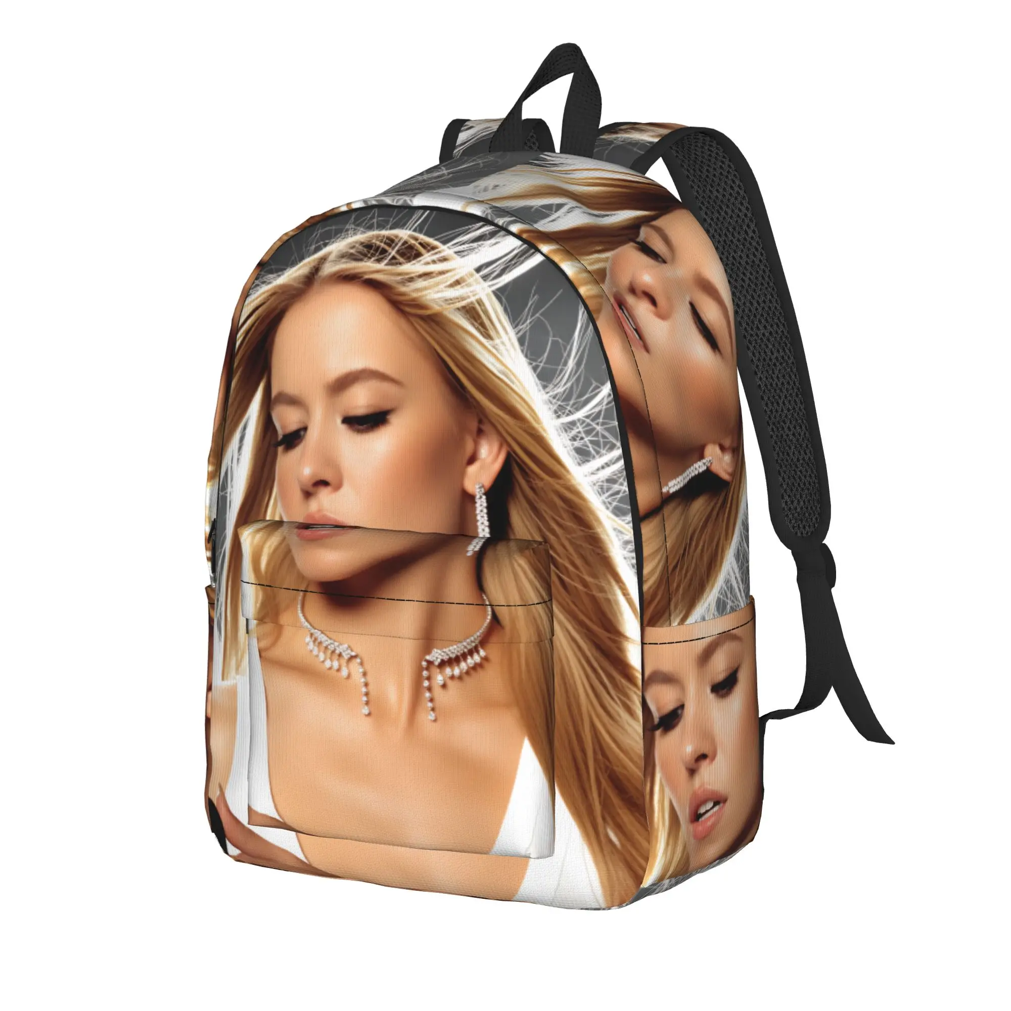 Actor Sydney Sweeney Backpack  Outdoor Backpacks Student Colorful Lightweight School Bags Elegant Rucksack